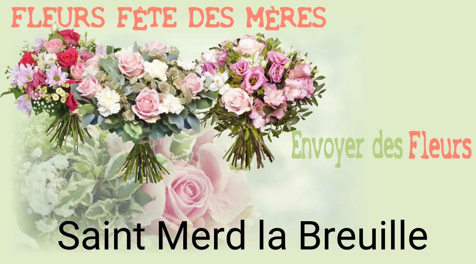 Bouquet de Fête des Mères livré à Saint-Merd-la-Breuille